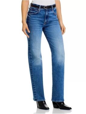 Mother Lil Kick It High Rise Jeans in Bitchn